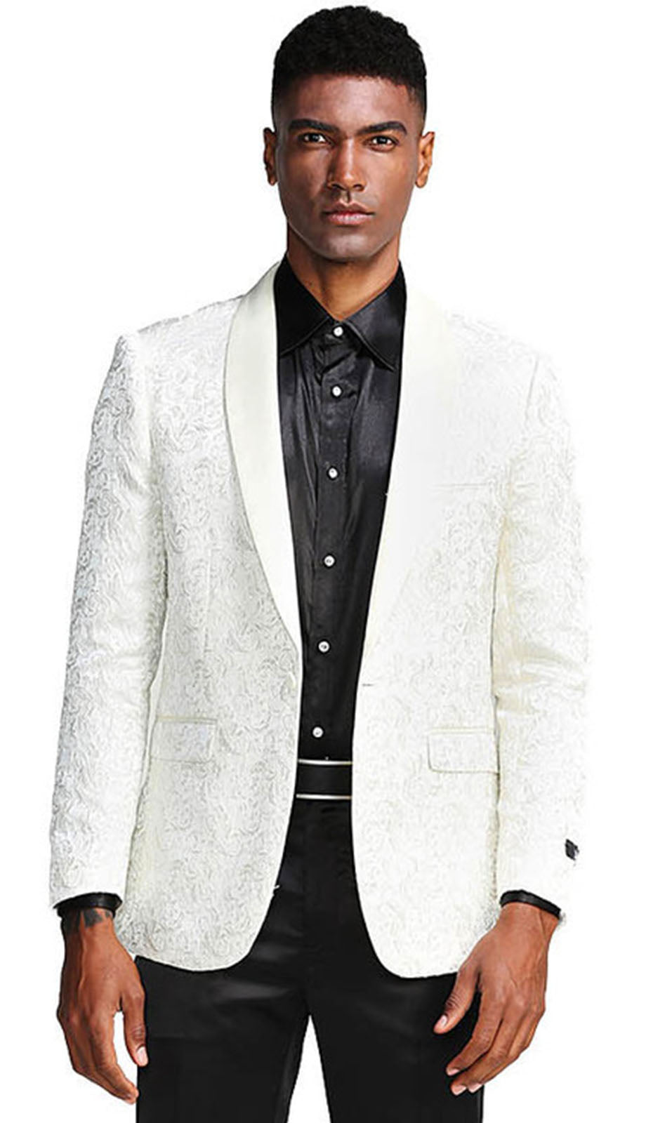 Tazzio MJ291S-CRM Mens Jacket