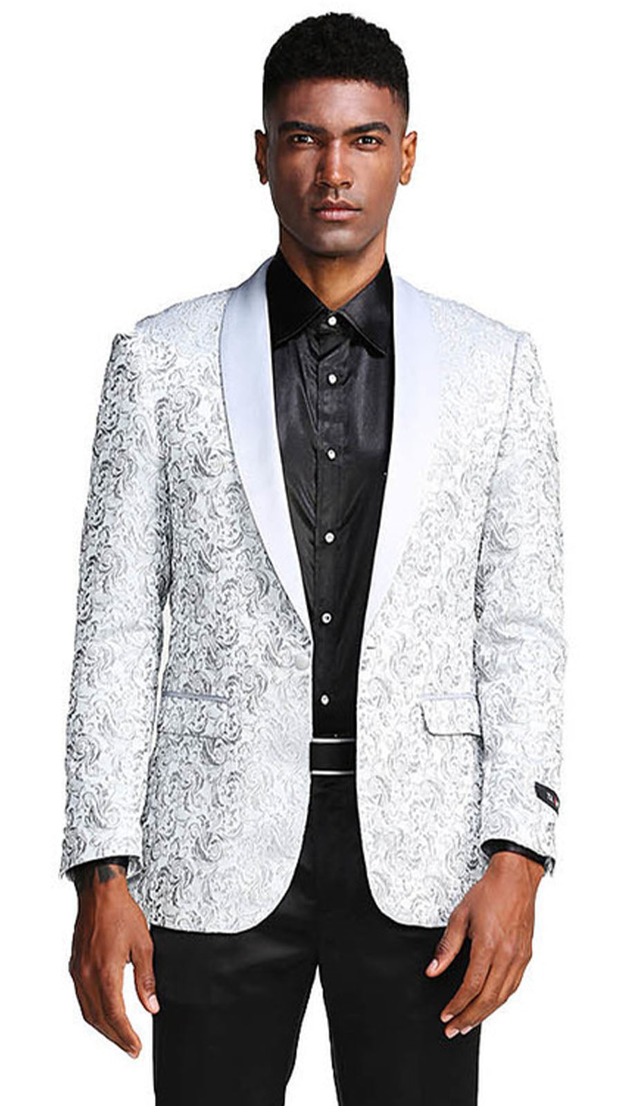 Tazzio MJ291S-SIL Mens Jacket