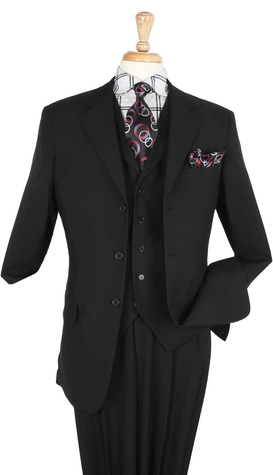 Iconic P801-BLK Mens Suit