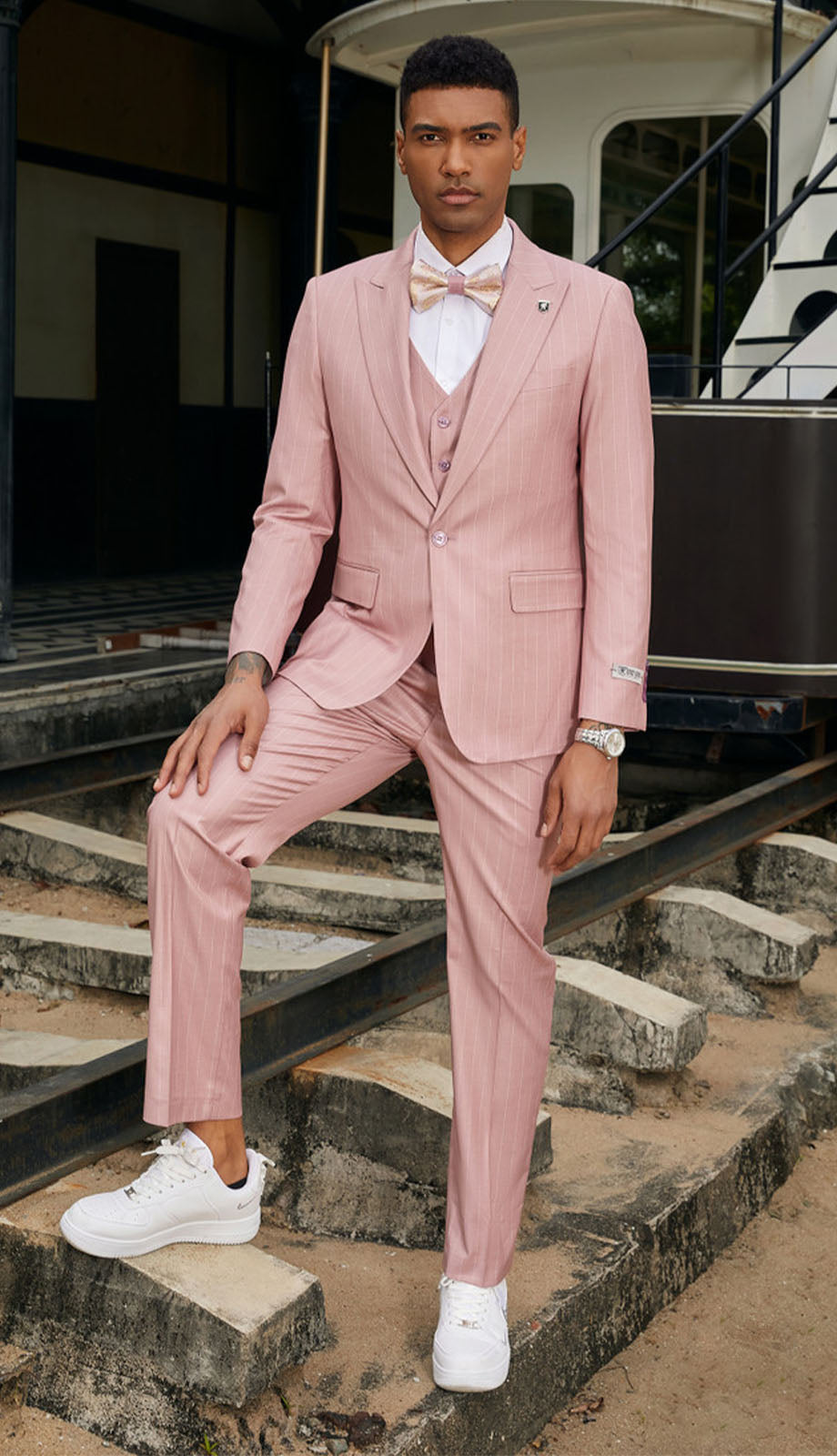 Stacy Adams SM147H1 ROSE Mens Suit