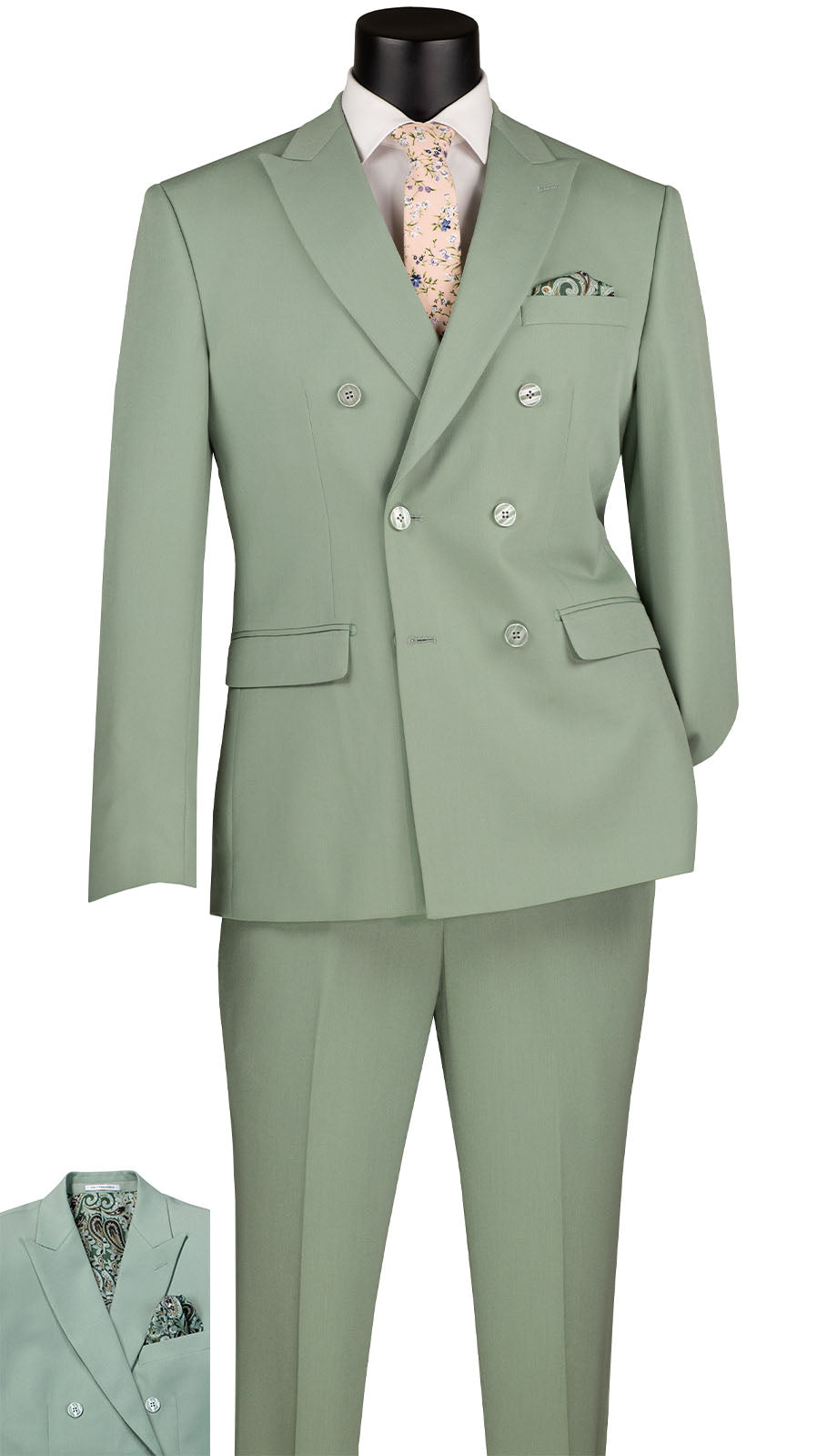 Vinci SDB-1-SGE Mens Suit