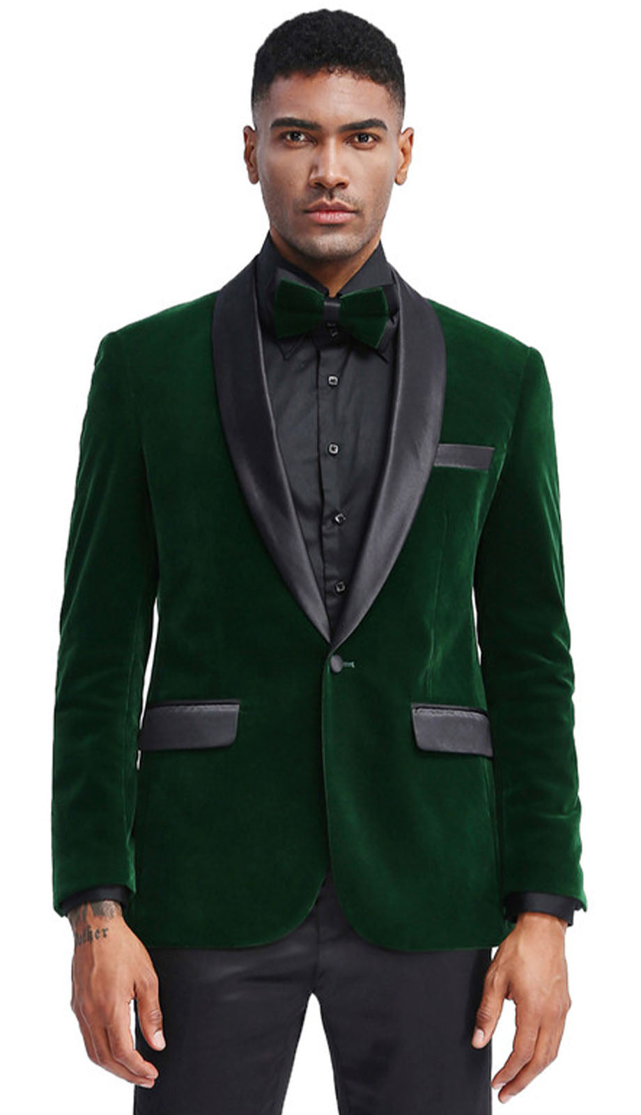 Tazzio MJ302S-GRN Mens Jacket