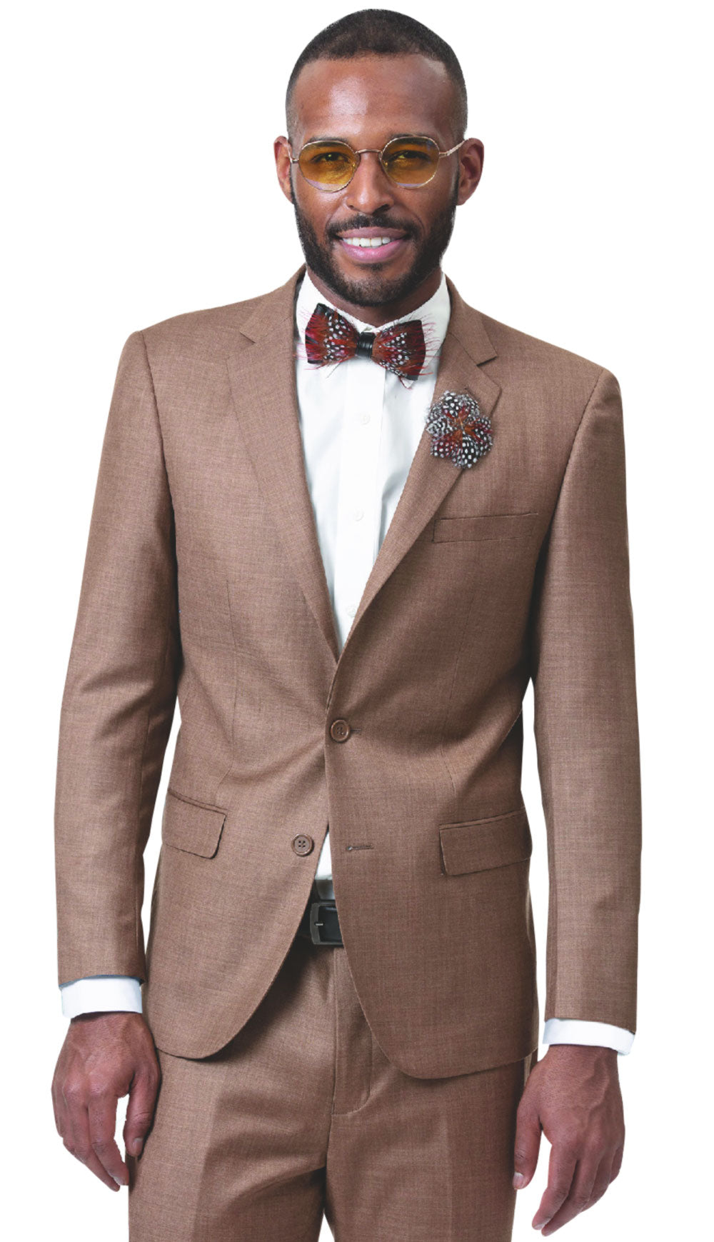EJ Samuel M18013-BR Mens Suit