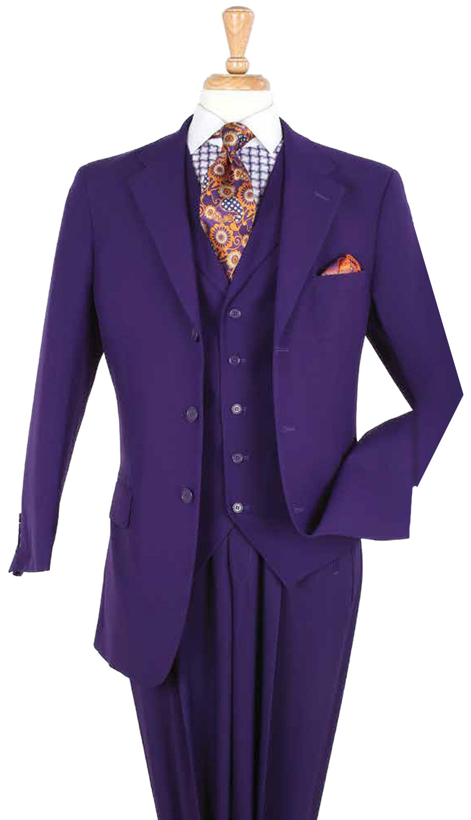 Iconic P808-PUR Mens Suit