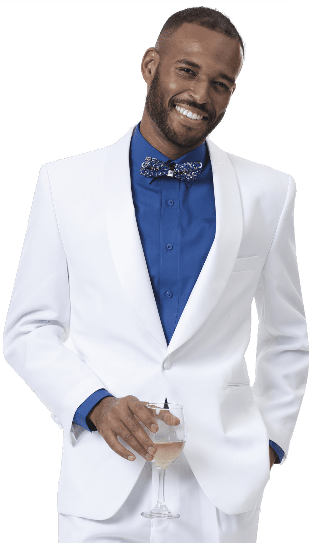 EJ Samuel TUX-101-WH Mens Tuxedo