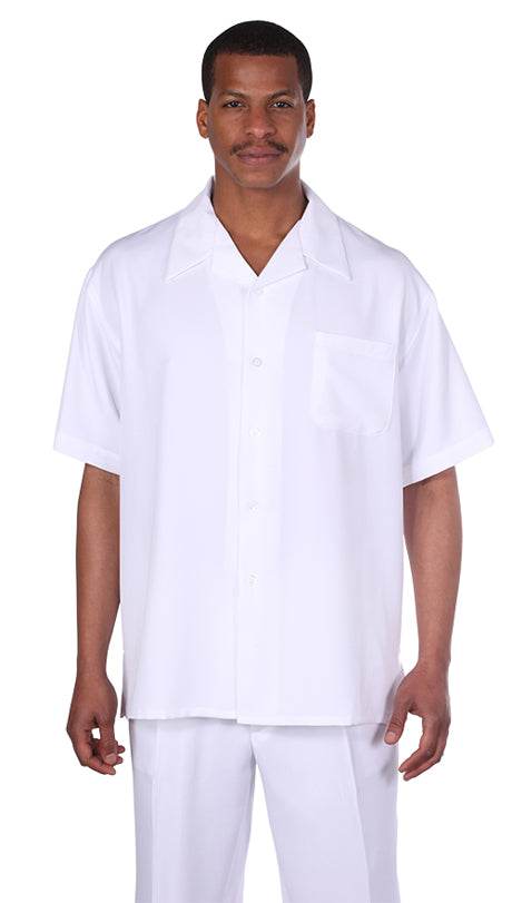 Fortino Landi 2954-WH Mens Walking Suit