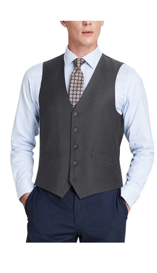Renoir 202-1-CHAR Mens Vest