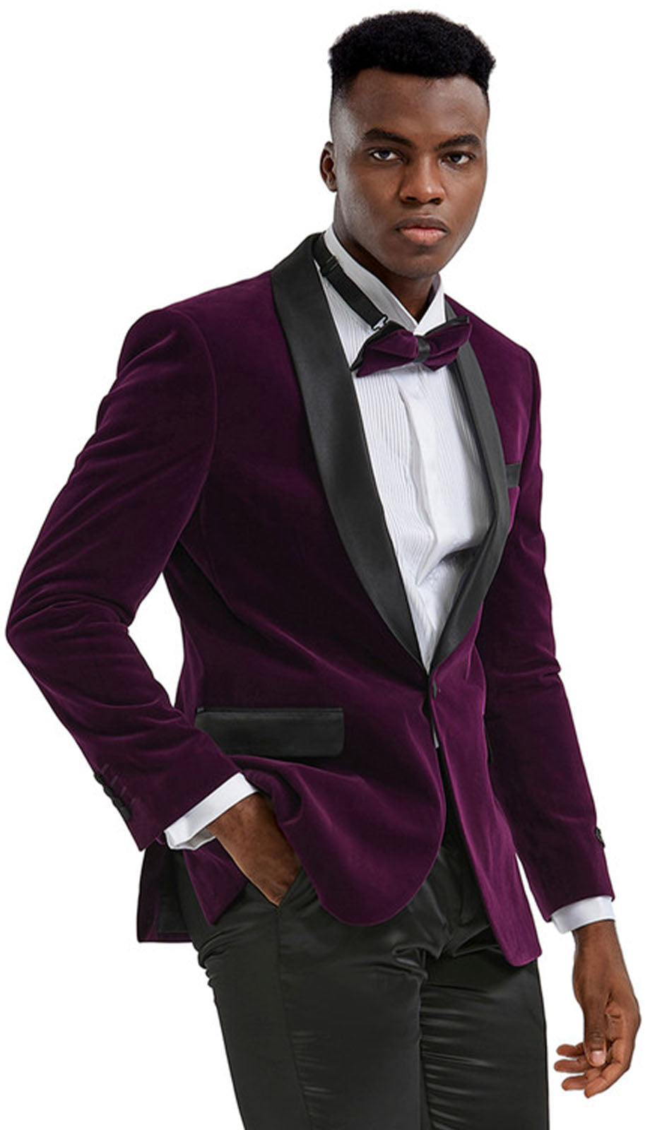 Tazzio MJ302S-PUR Mens Jacket