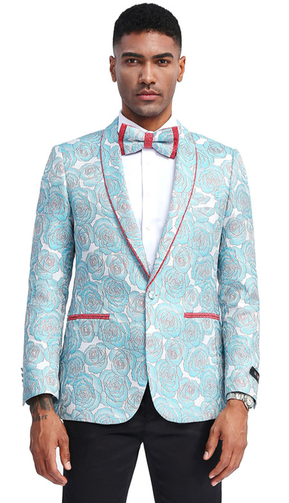 Tazzio MJ333S-BLU Mens Jacket
