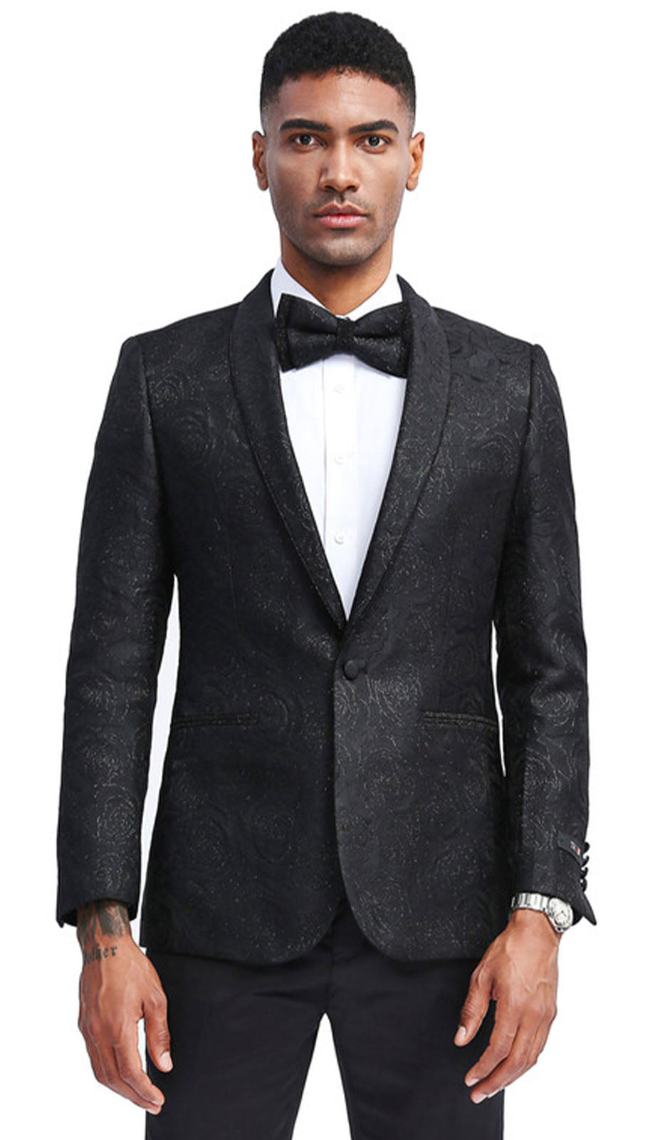 Tazzio MJ333S-BLK Mens Jacket