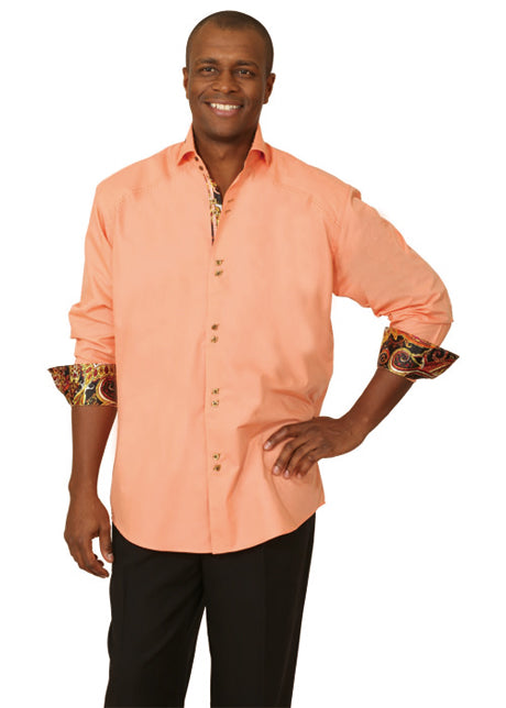 Fortino Landi AH603-OR Mens Shirt