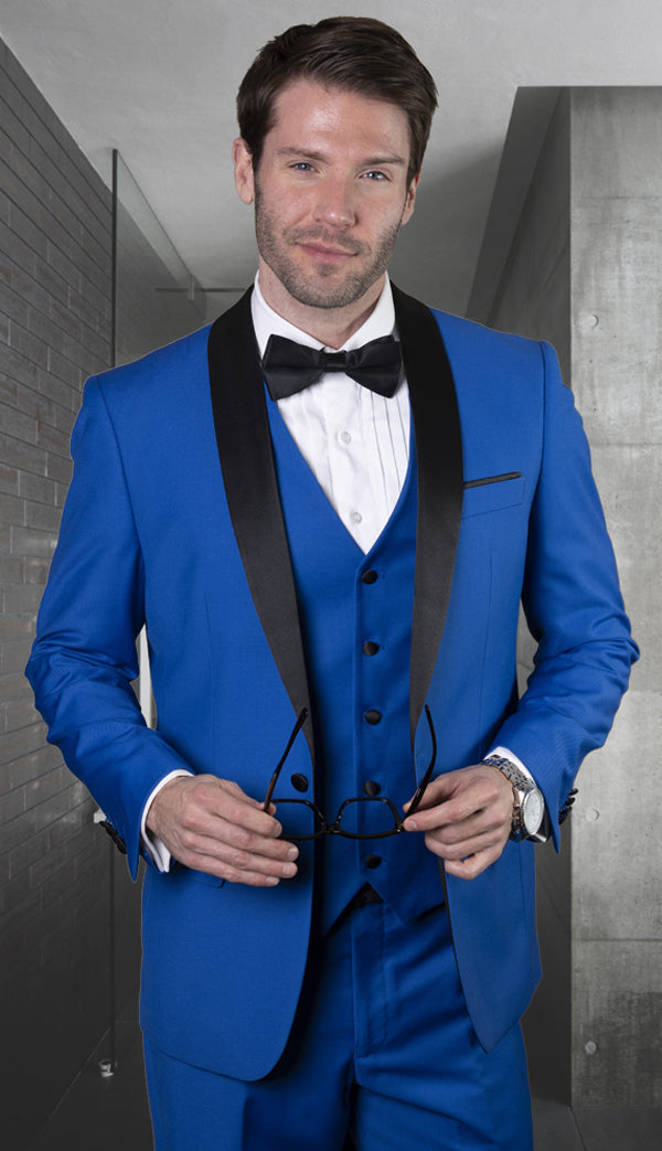 Statement TUX-SH-RO Mens Suit