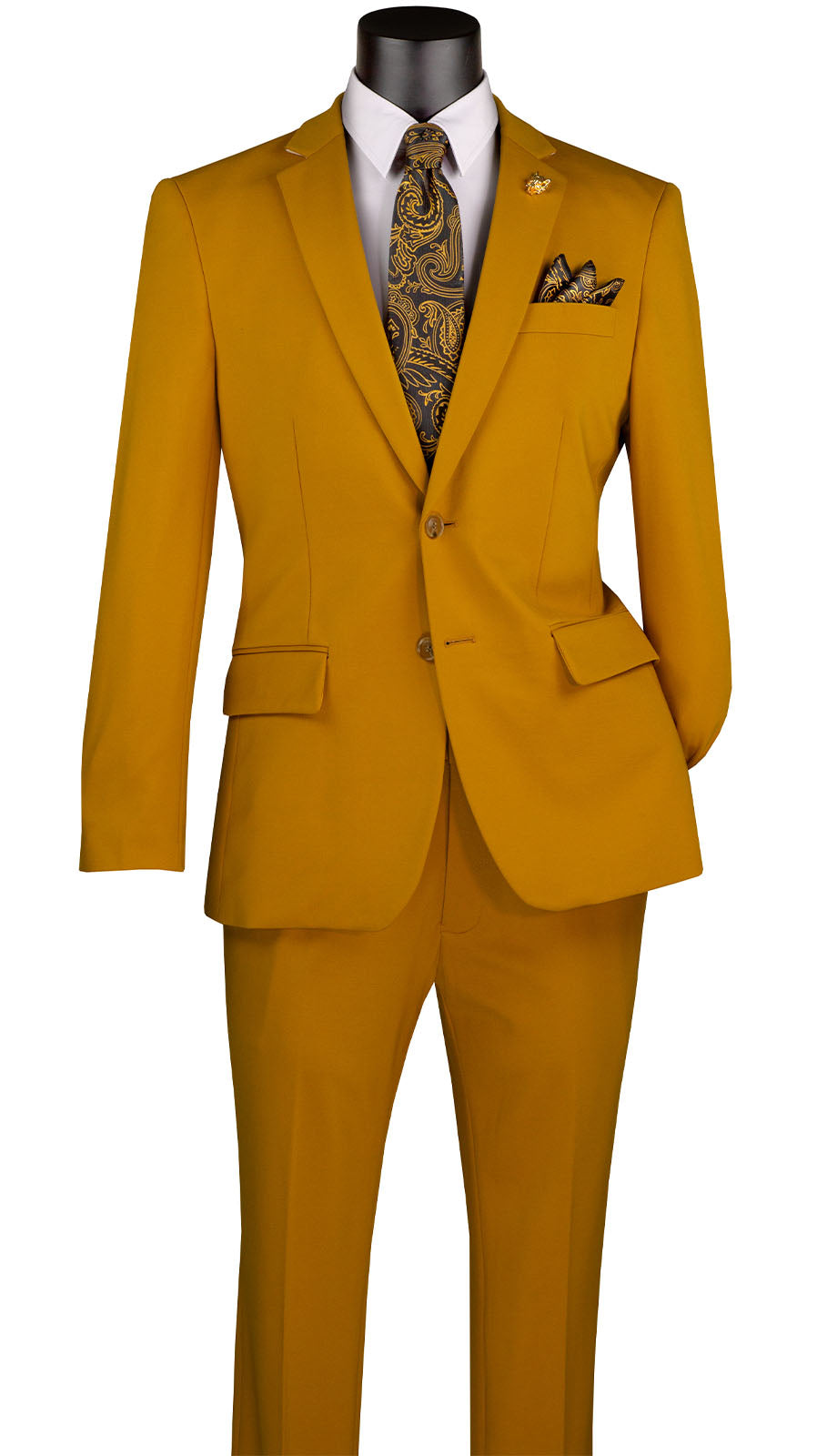 Vinci SDX-3-GLD Mens Suit
