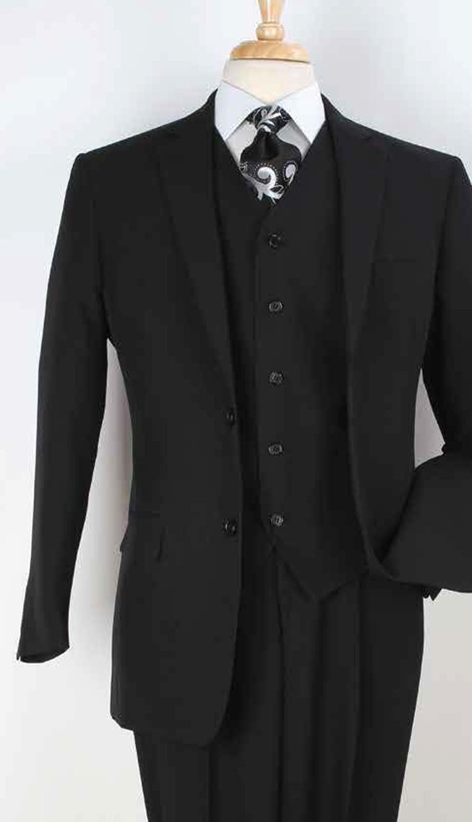 Iconic P3201-BLK Church Suit