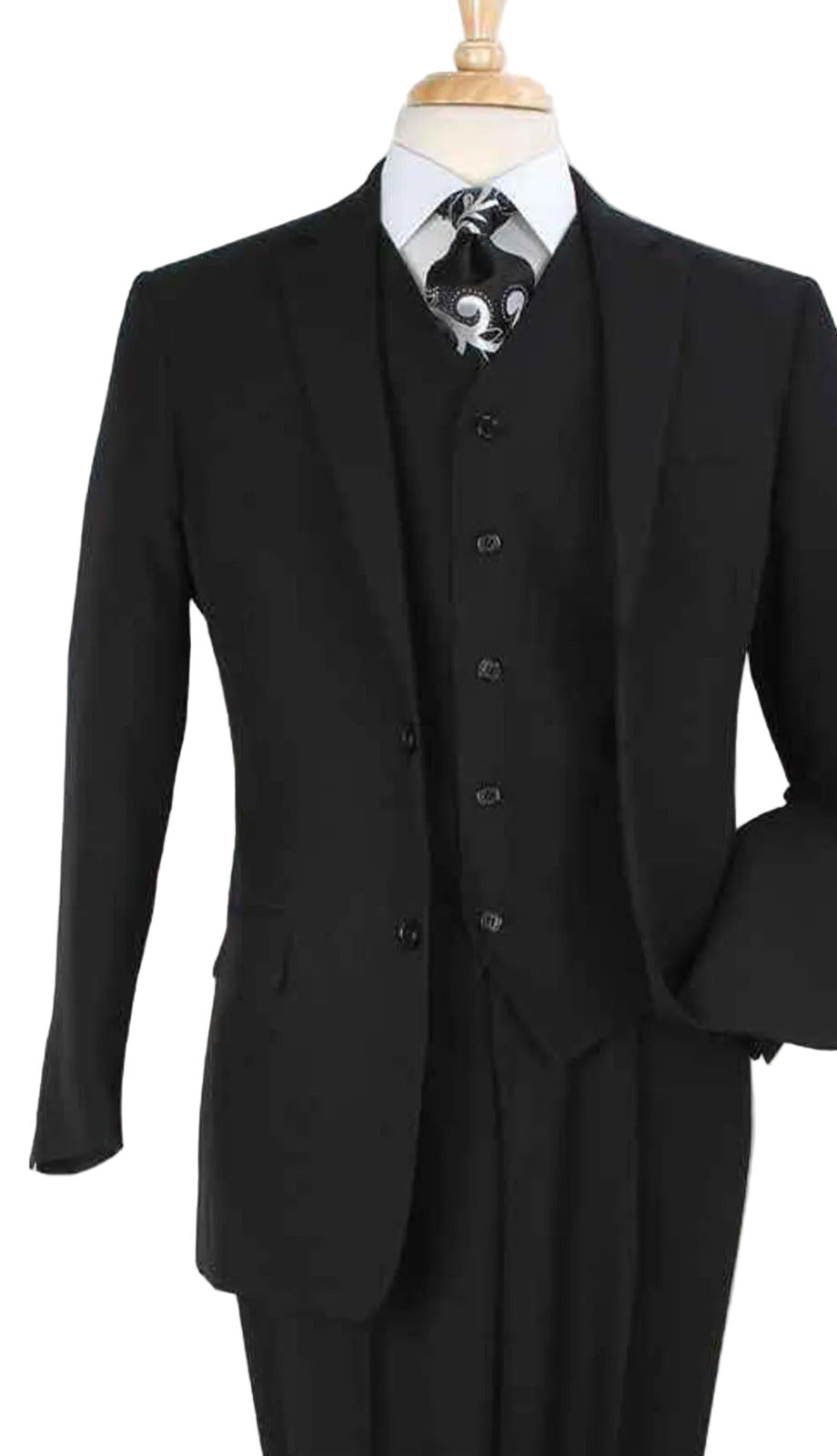 Iconic P3201-BLK Church Suit
