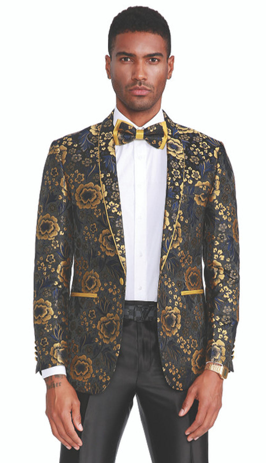 Tazzio MJ340S-GLD Mens Jacket