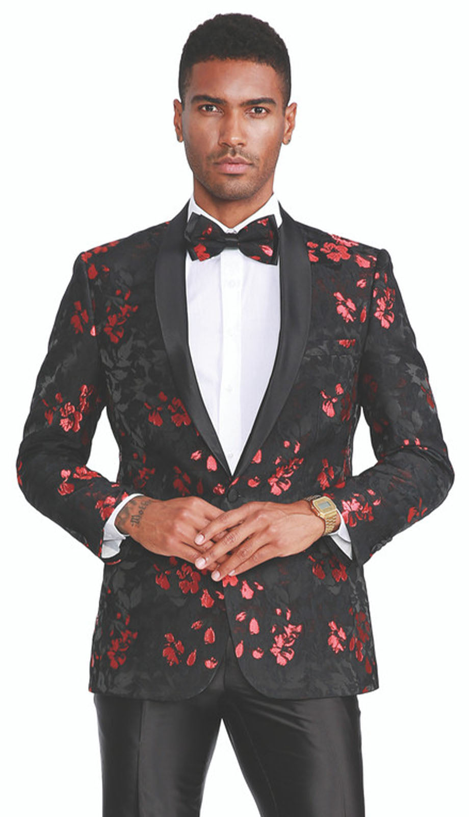Tazzio MJ341S-RED Mens Jacket