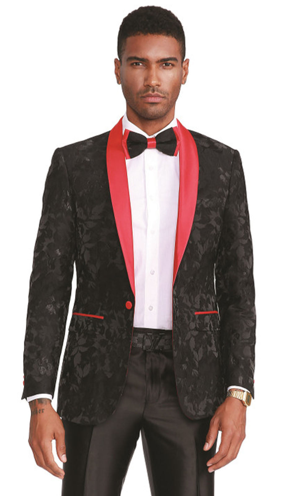 Tazzio MJ341S-BLK Mens Jacket