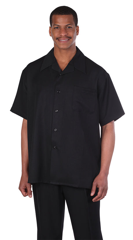 Fortino Landi 2954-BLK Mens Walking Suit