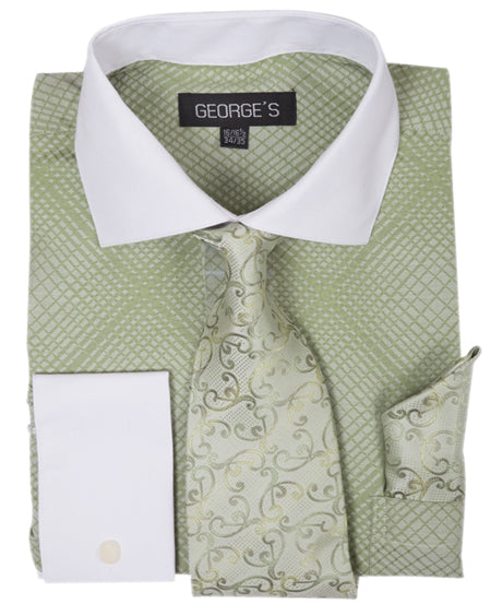 Fortino Landi AH624-AP  Mens Shirt
