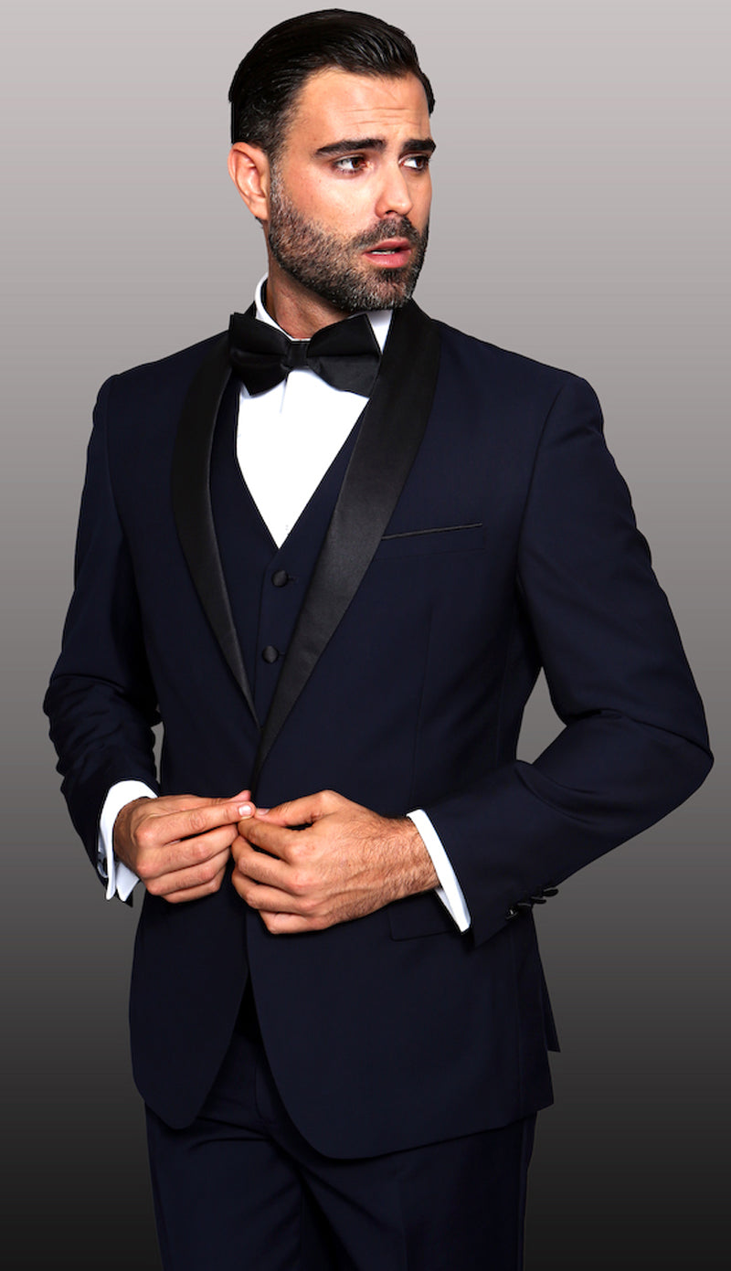 Statement TUX-SH-NAB Mens Suit
