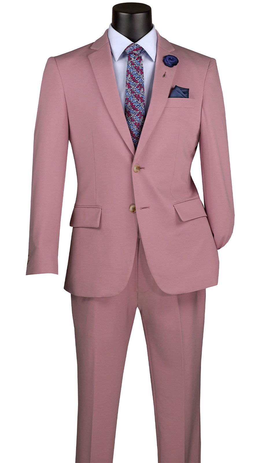Vinci SDX-3-PNK Mens Suit