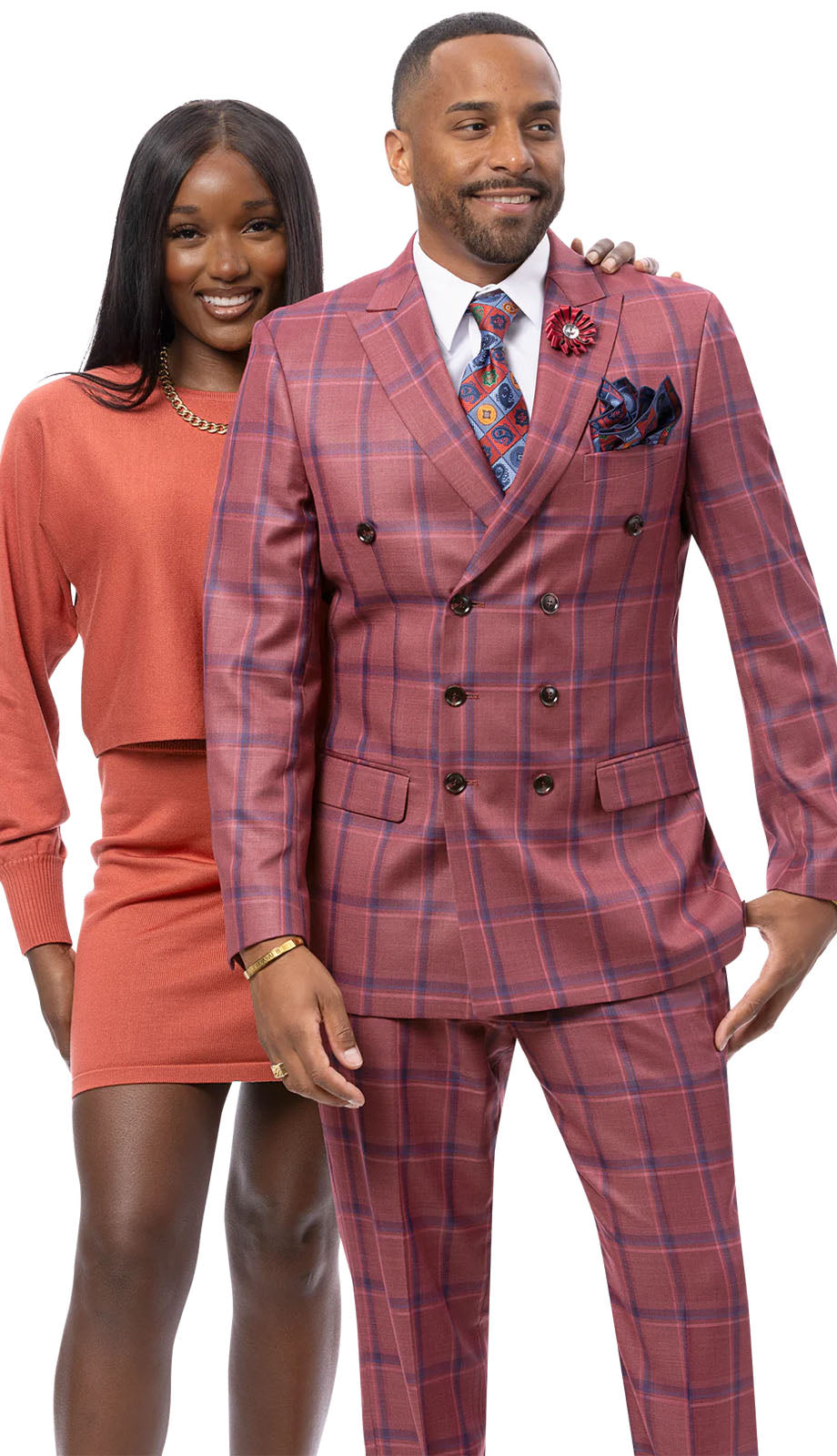 EJ Samuel M2813 Mens Suit