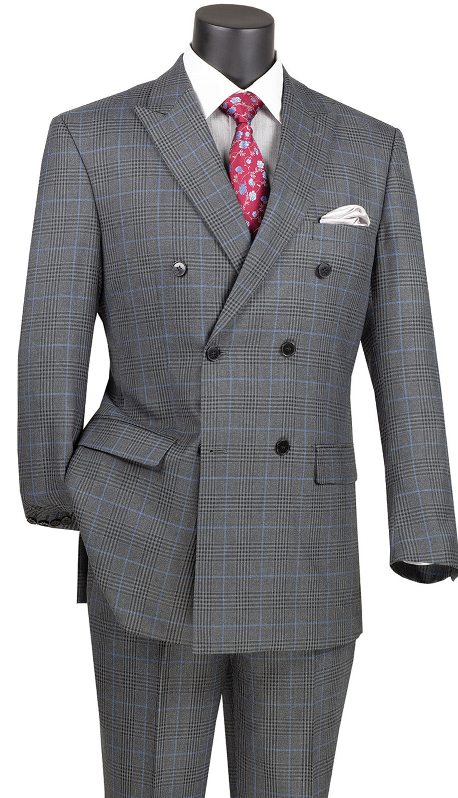 Vinci DRW-2-CHA Mens Suit