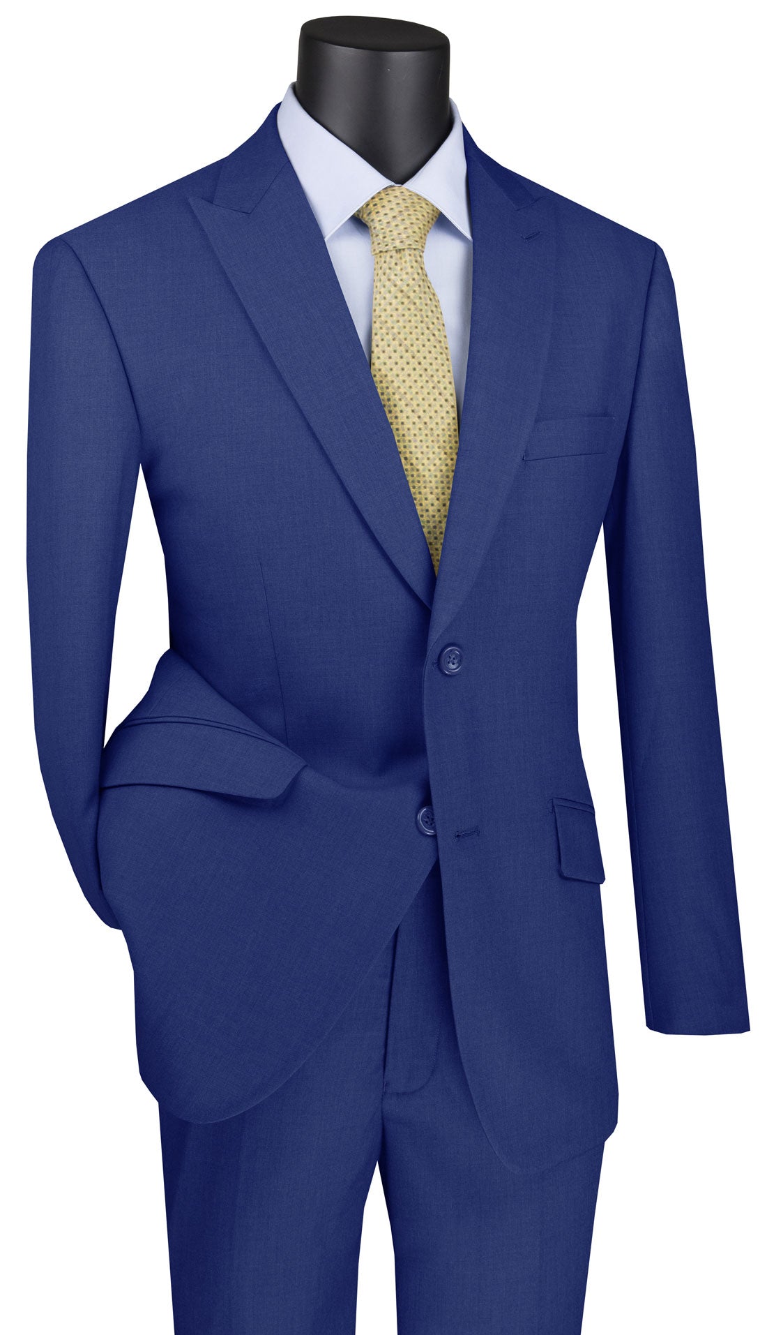 Vinci M2TR-BL Mens Suit