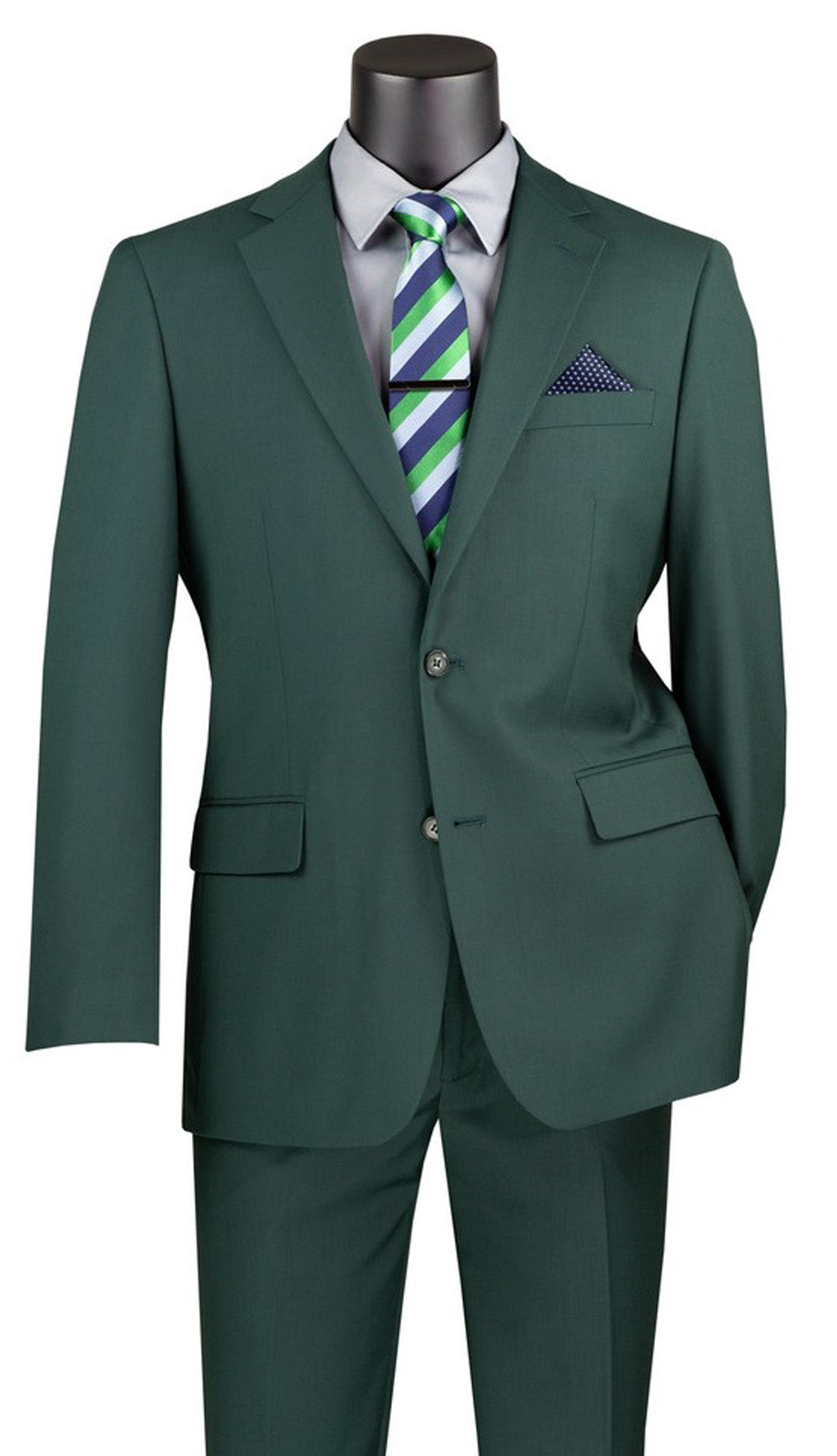 Vinci F-2C900-GRN Mens Suit