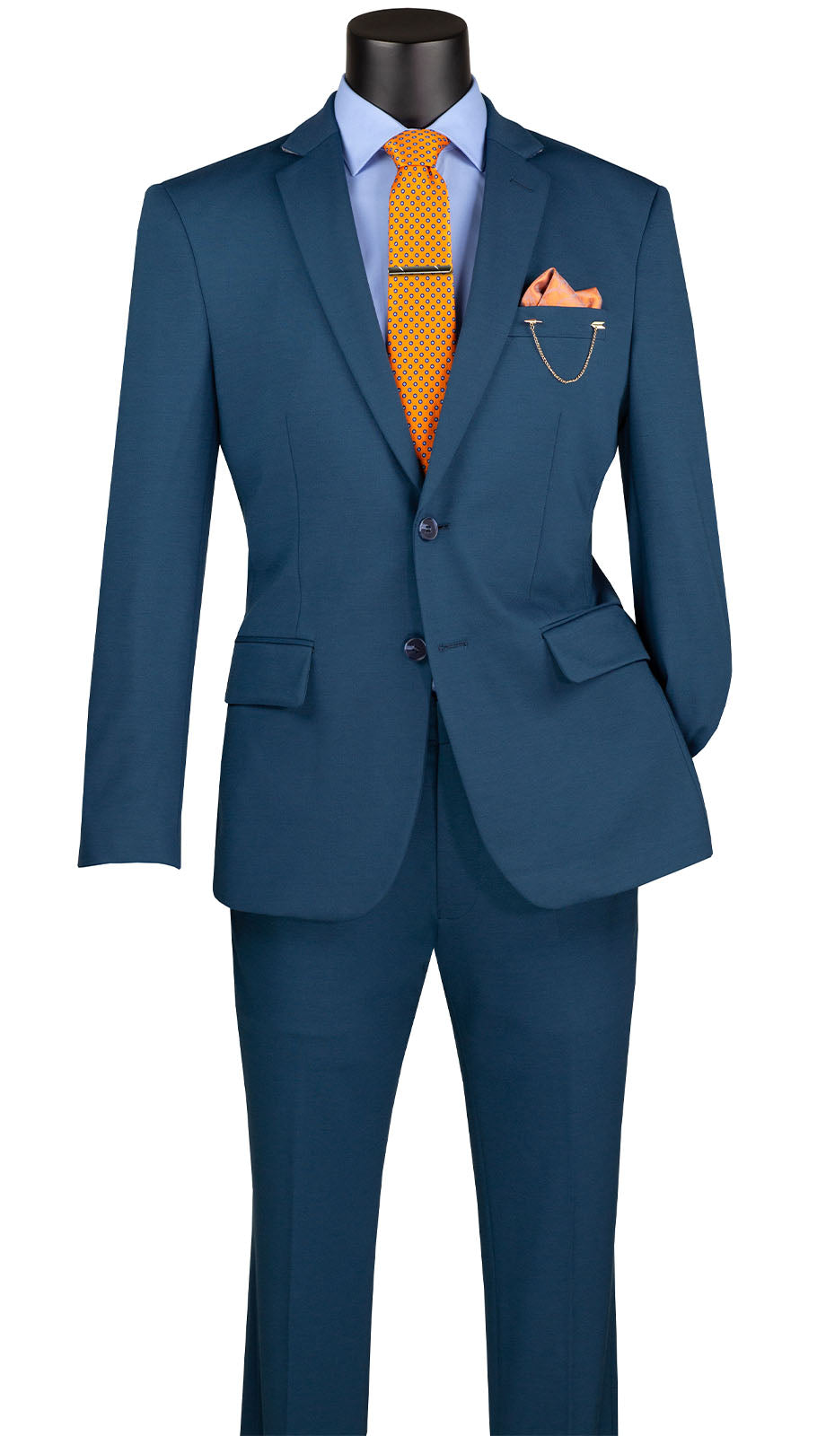Vinci SDX-3-TEAL Mens Suit