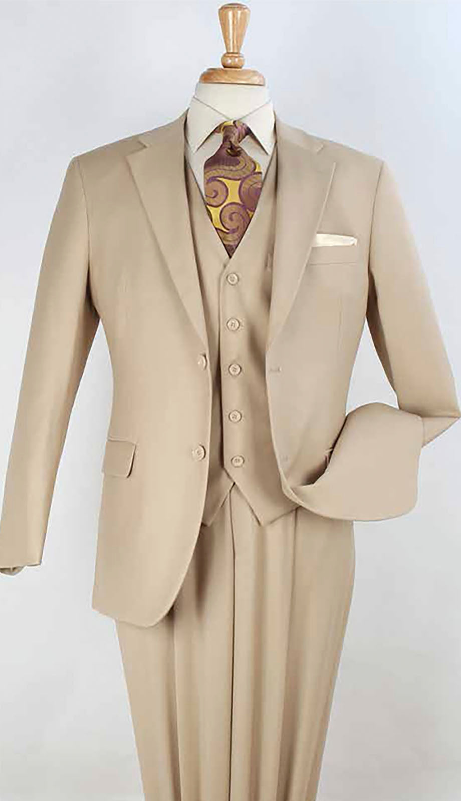 Iconic R3137-TAN Mens Suit