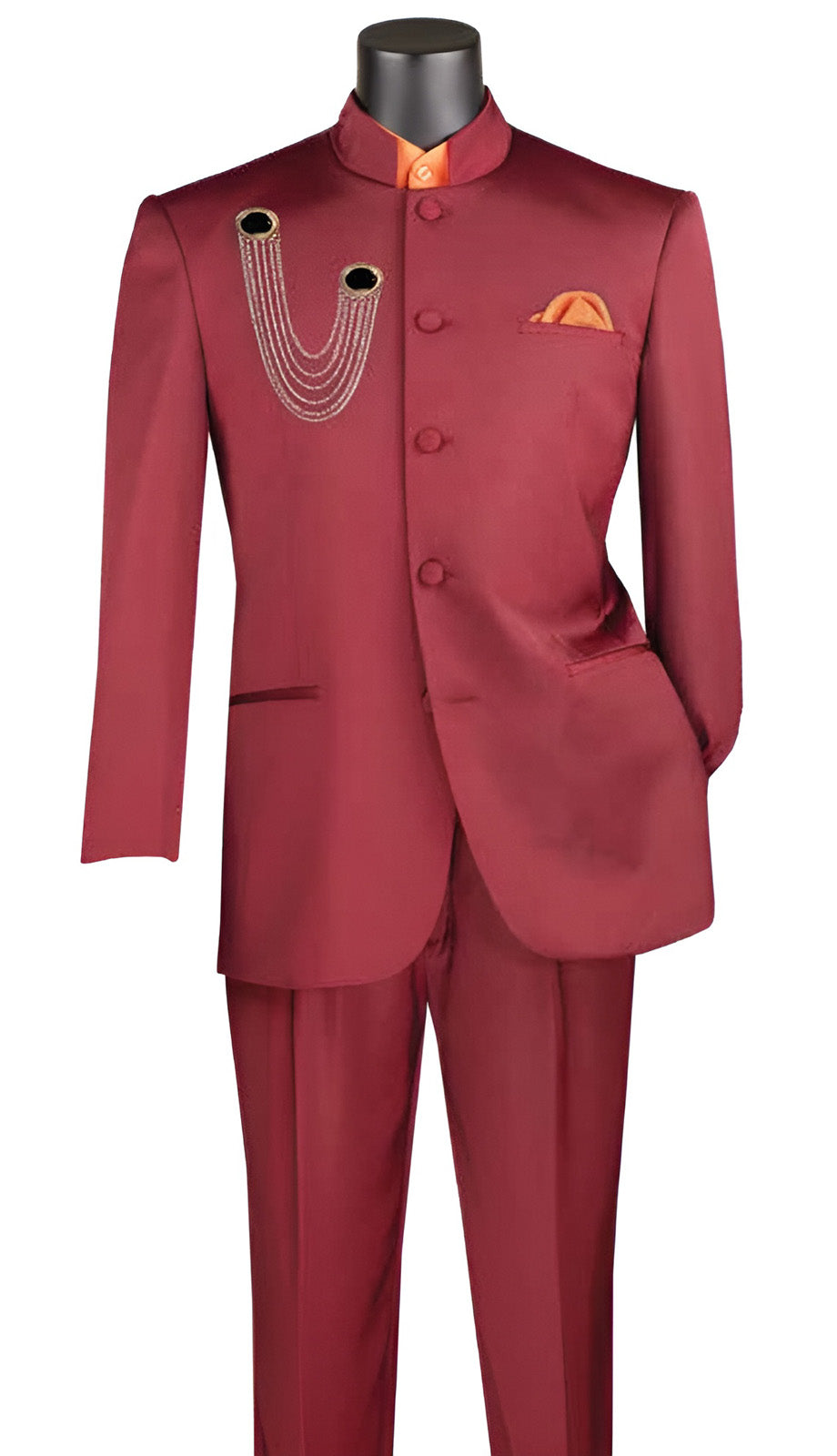 Vinci 5HT-BUR Mens Suit