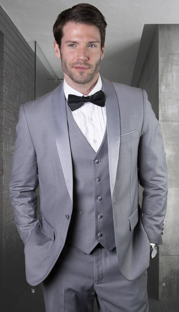 Statement TUX-SH-GG Mens Suit