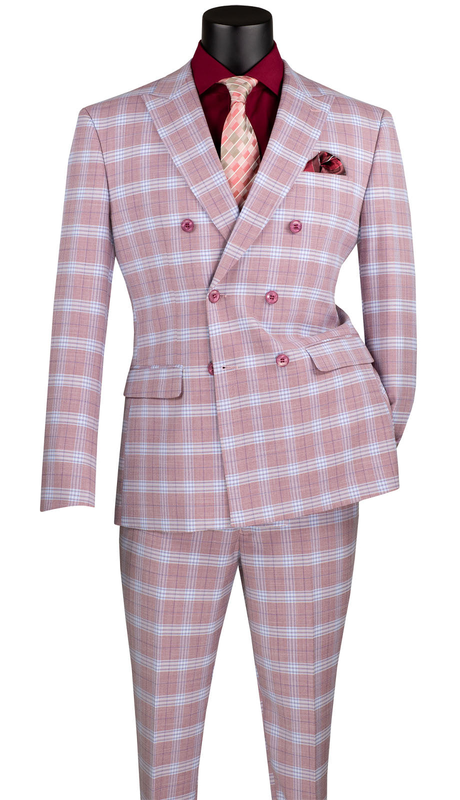 Vinci SDW-2-ROSE Mens Suit