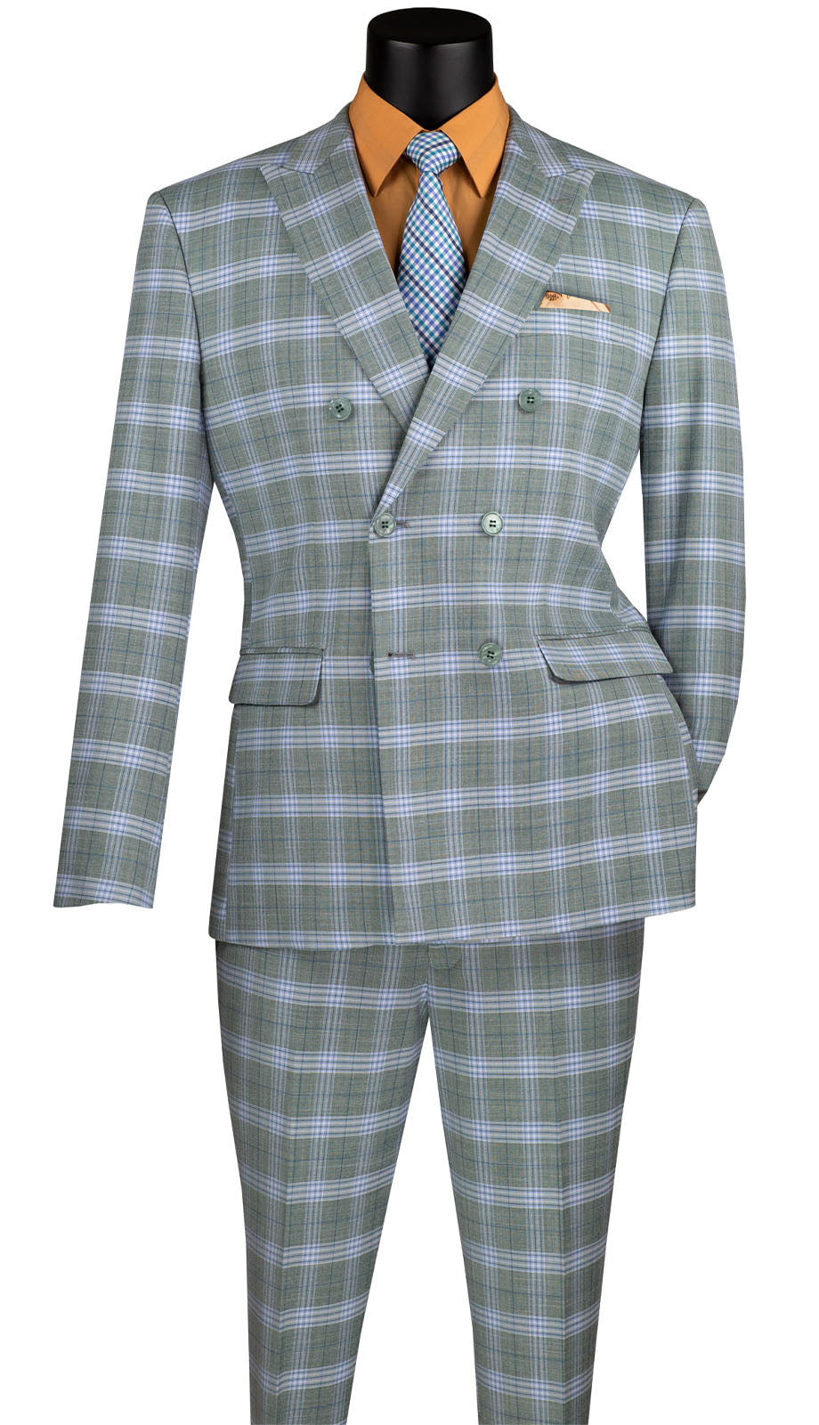 Vinci SDW-2-GRASS Mens Suit