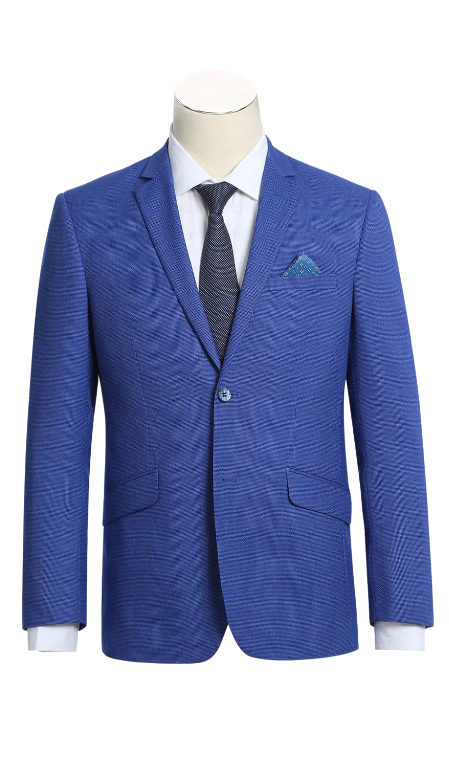 Renoir 294-14-BLU-PUR Mens Blazer
