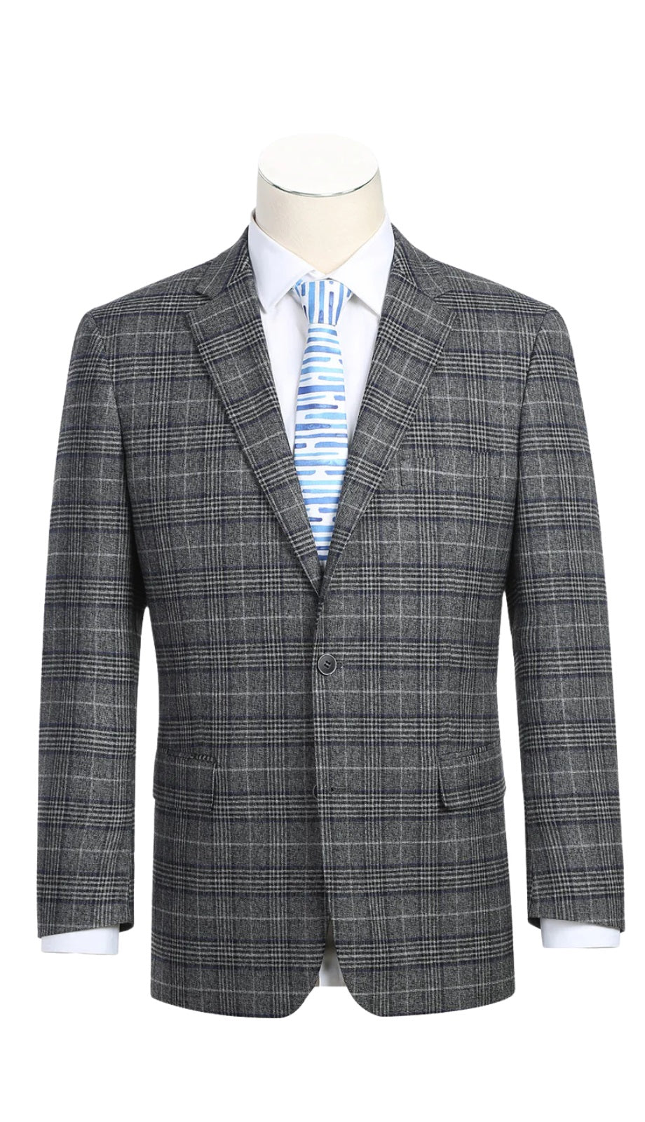 Renoir 294-21-GRY Mens Blazer