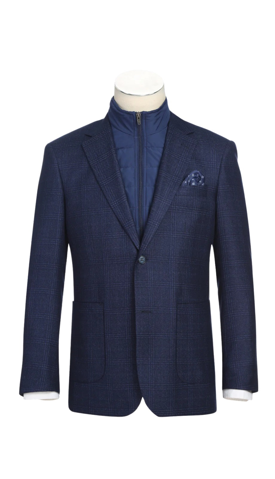 Renoir 294-41-NAVY Mens Blazer