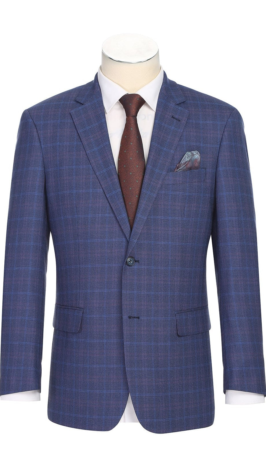 Renoir 294-47-BLUE Mens Blazer