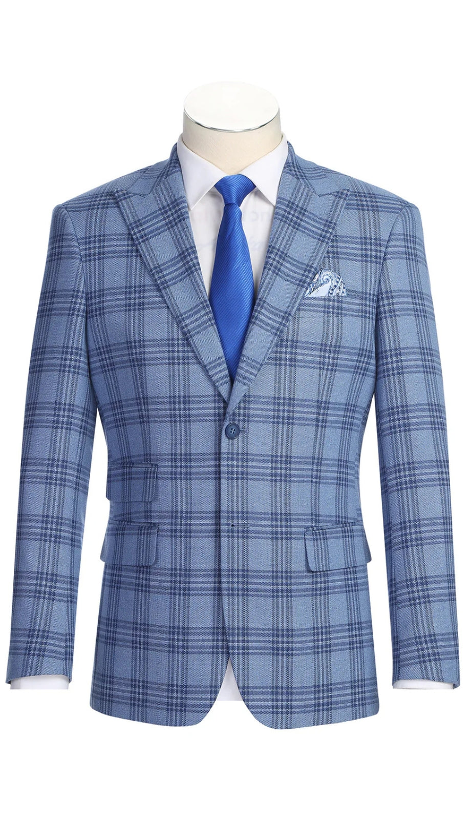 Renoir 294-63-BLUE Mens Blazer