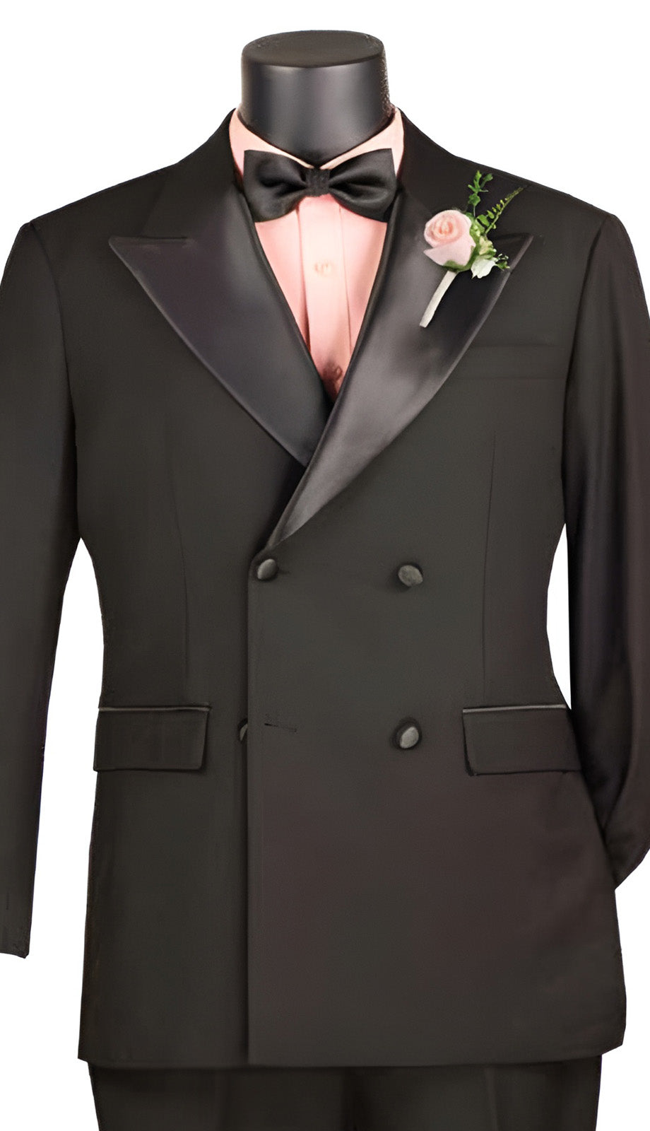 Vinci TDB-900-BLK Mens Church Suit