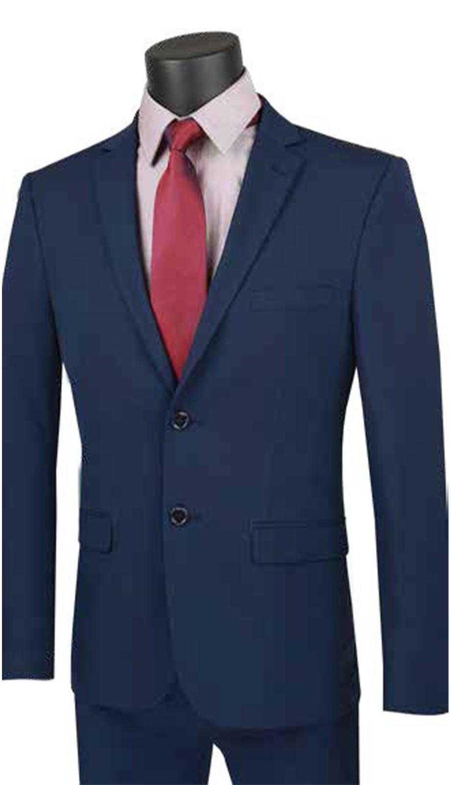 Vinci USDX-1-NVY Mens Suit