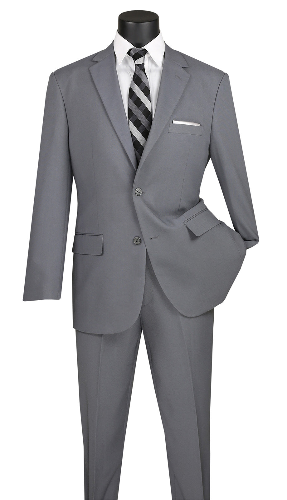 Vinci 2PP-GR Mens Suit
