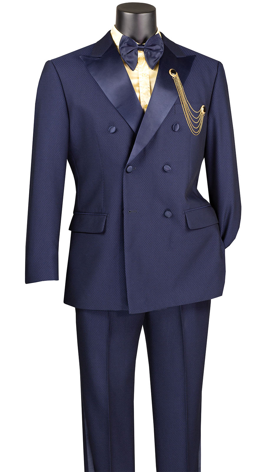 Vinci TMDB-1-NVY Mens Suit