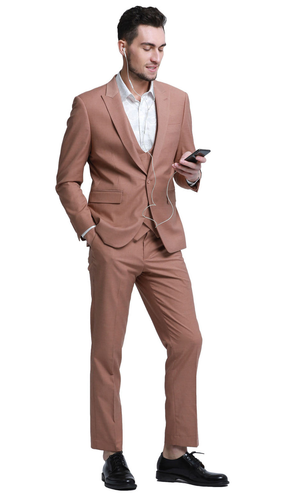 Tazzio M336SK-PEA Mens Suit