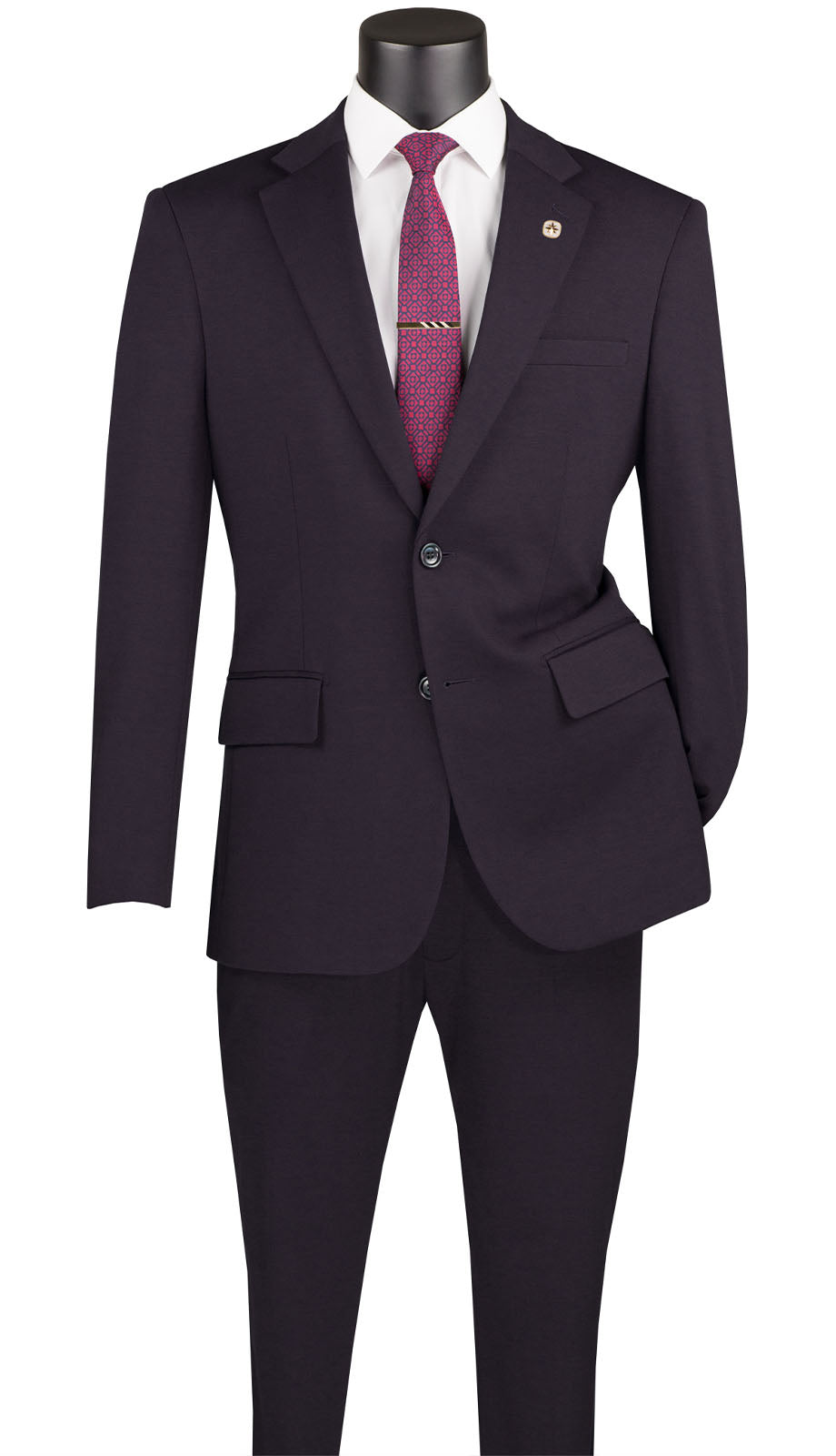 Vinci SDX-3-CHAR Mens Suit