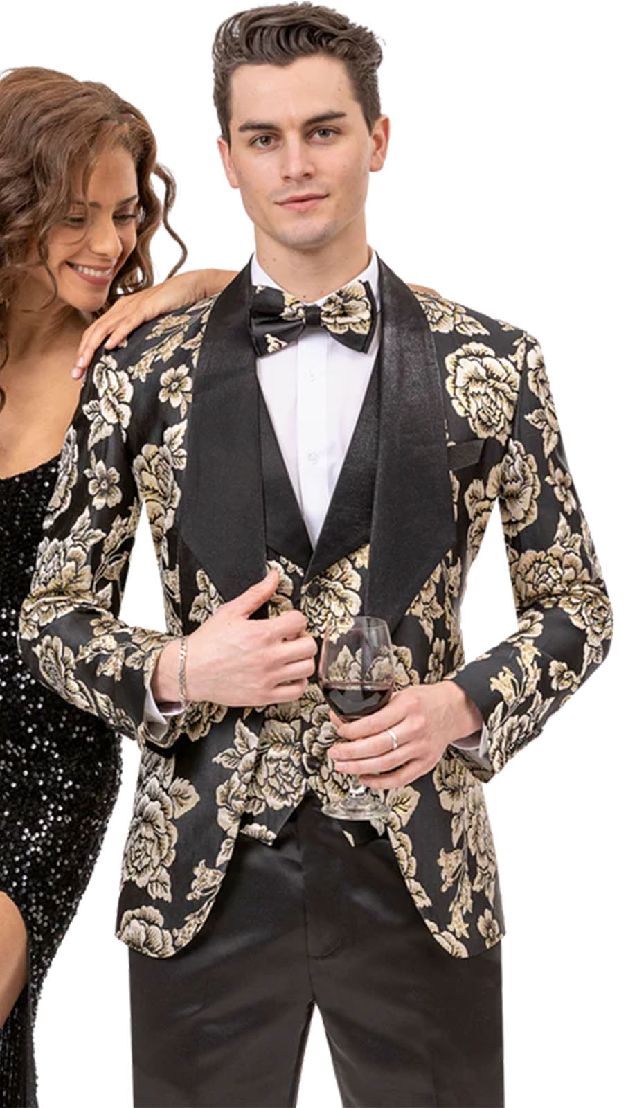 EJ Samuel J147-GLD Mens Blazer