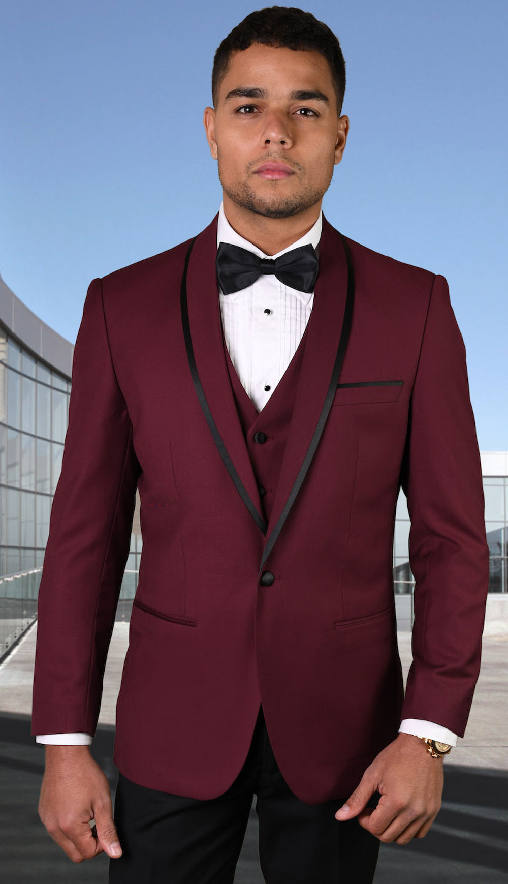Statement GENOVA-BU Mens Suit