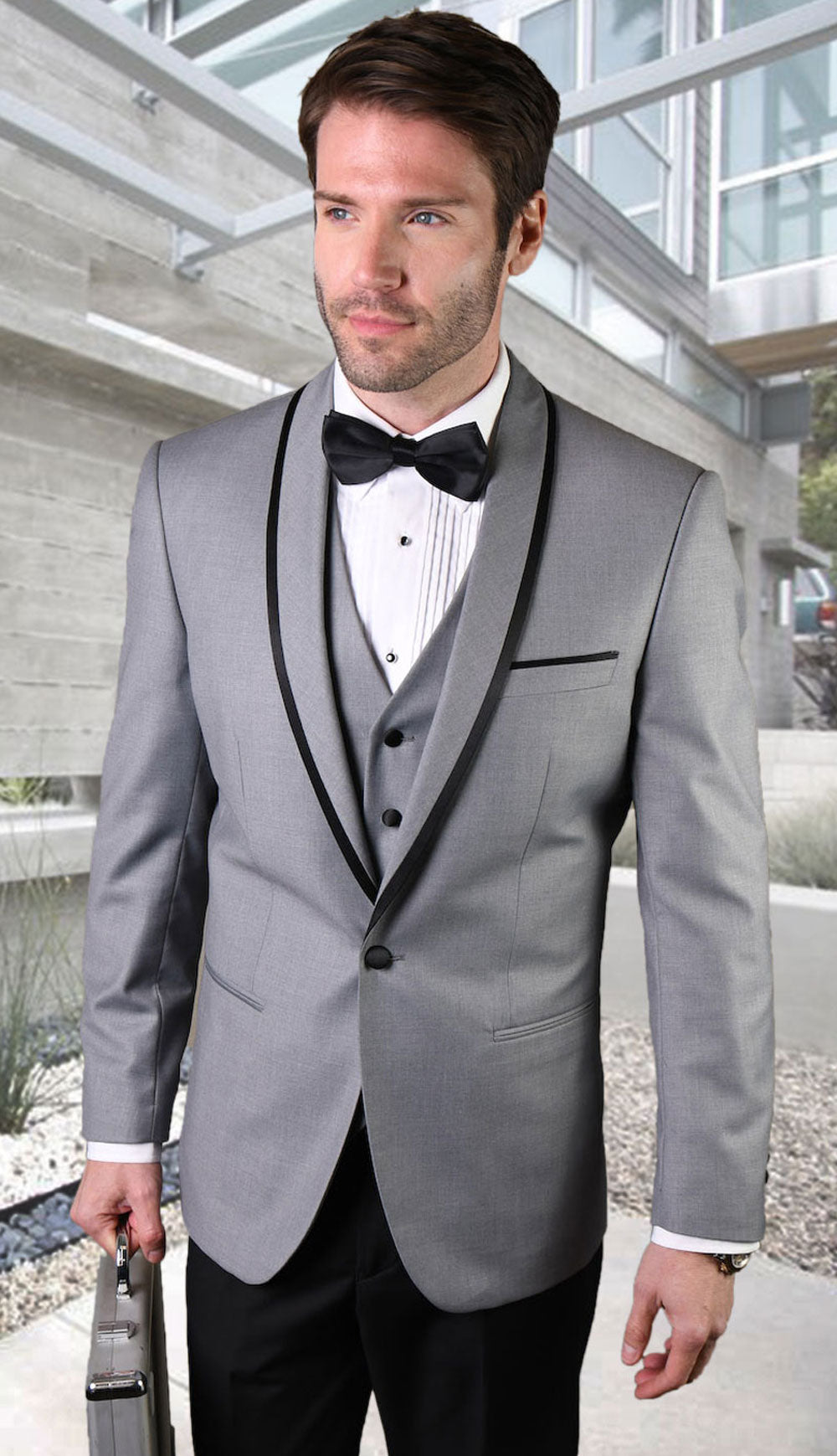 Statement GENOVA-GY Mens Suit